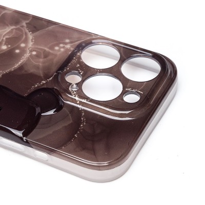Чехол-накладка для Apple iPhone 15 Pro (бордовый) - SC332