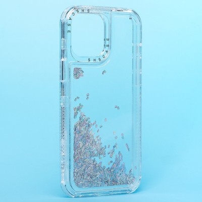 Чехол-накладка для Apple iPhone 12 Pro Max (серебяный) - SC333