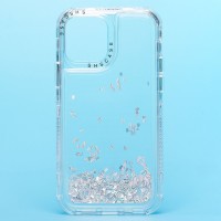 Чехол-накладка для Apple iPhone 12 Pro (серебяный) - SC333