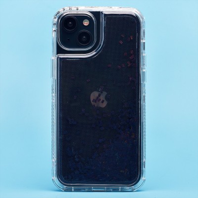 Чехол-накладка для Apple iPhone 15 Plus (черный) - SC333