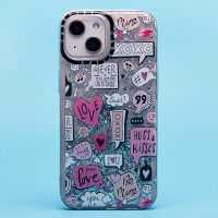 Чехол-накладка для Apple iPhone 13 (многоцветный) - (002) - SC334