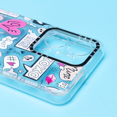 Чехол-накладка для Honor X7a (многоцветный) - (002) - SC334