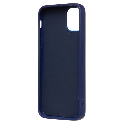 Чехол-накладка для Apple iPhone 11 (овечка) (темно-синий) - SC335