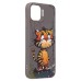 Чехол-накладка для Apple iPhone 11 (тигр) (серый) - SC335