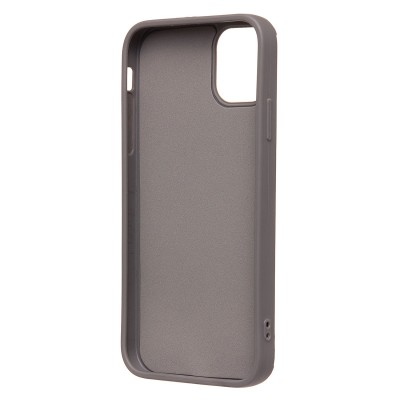 Чехол-накладка для Apple iPhone 11 (тигр) (серый) - SC335