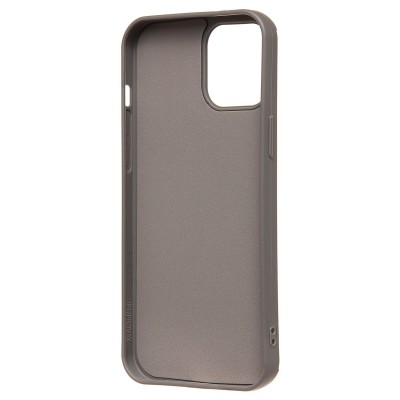 Чехол-накладка для Apple iPhone 12 Pro Max (тигр) (серый) - SC335