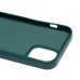 Чехол-накладка для Apple iPhone 12 (медведь) (темно-зеленый) - SC335