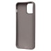 Чехол-накладка для Apple iPhone 12 (тигр) (серый) - SC335