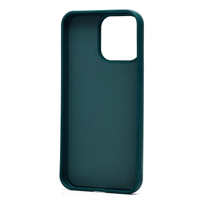 Чехол-накладка для Apple iPhone 15 Pro Max (медведь) (темно-зеленый) - SC335