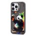 Чехол-накладка для Apple iPhone 15 Pro Max (панда) (серый) - SC335