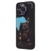 Чехол-накладка для Apple iPhone 15 Pro Max (черный кот) (черный) - SC335