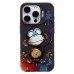 Чехол-накладка для Apple iPhone 15 Pro (обезьяна) (черный) - SC335