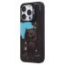 Чехол-накладка для Apple iPhone 15 Pro (черный кот) (черный) - SC335