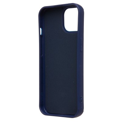 Чехол-накладка для Apple iPhone 15 (заяц) (темно-синий) - SC335