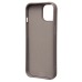 Чехол-накладка для Apple iPhone 15 (тигр) (серый) - SC335