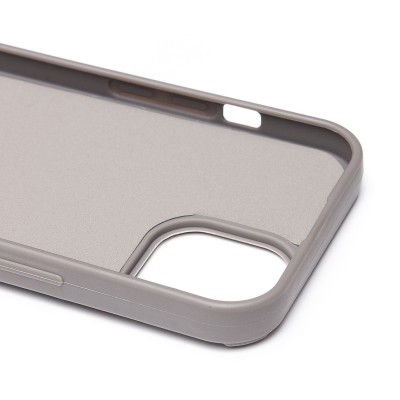 Чехол-накладка для Apple iPhone 15 (тигр) (серый) - SC335