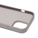 Чехол-накладка для Apple iPhone 15 (тигр) (серый) - SC335