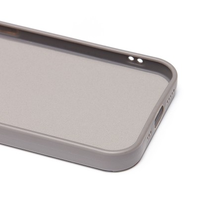 Чехол-накладка для Apple iPhone 15 (тигр) (серый) - SC335