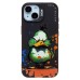 Чехол-накладка для Apple iPhone 15 (утка) (черный) - SC335