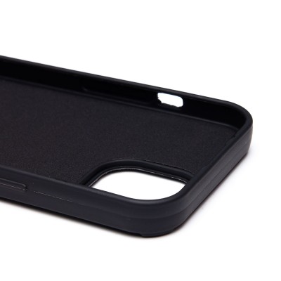 Чехол-накладка для Apple iPhone 15 (утка) (черный) - SC335