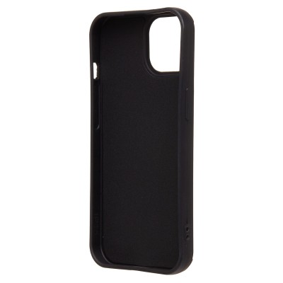 Чехол-накладка для Apple iPhone 15 (черный кот) (черный) - SC335