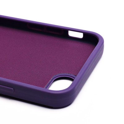 Чехол-накладка для Apple iPhone SE 2022 (кот) (фиолетовый) - SC335 Чехол-накладка для Apple iPhone SE 2022 (кот) (фиолетовый) - SC335