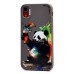 Чехол-накладка для Apple iPhone XR (панда) (серый) - SC335