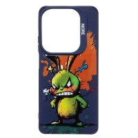 Чехол-накладка для Infinix Hot 40 Pro (заяц) (темно-синий) - SC335 Чехол-накладка для Infinix Hot 40 Pro (заяц) (темно-синий) - SC335