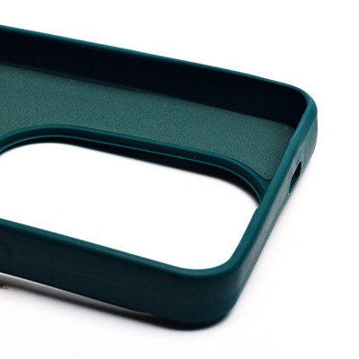 Чехол-накладка для Infinix Hot 40 Pro (медведь) (темно-зеленый) - SC335