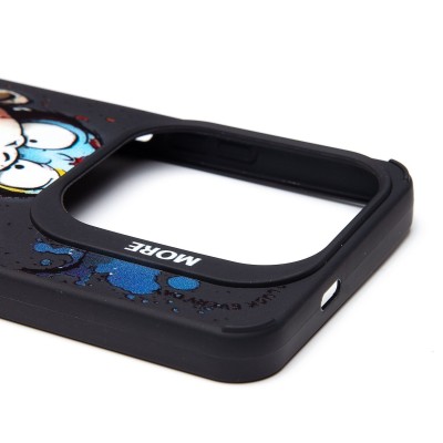 Чехол-накладка для Infinix Hot 40 Pro (обезьяна) (черный) - SC335