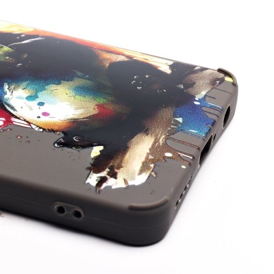 Чехол-накладка для Infinix Hot 40 Pro (панда) (серый) - SC335