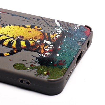 Чехол-накладка для Infinix Hot 40 Pro (тигр) (серый) - SC335