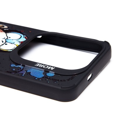 Чехол-накладка для Infinix Hot 40 (обезьяна) (черный) - SC335