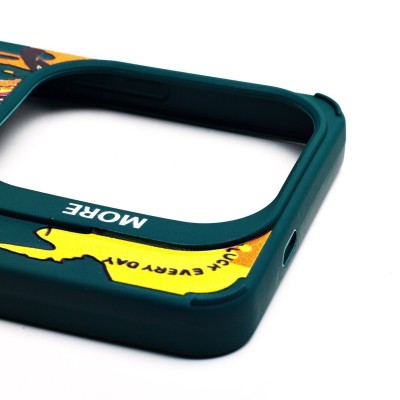 Чехол-накладка для Infinix Hot 40 (собака) (темно-зеленый) - SC335 Чехол-накладка для Infinix Hot 40 (собака) (темно-зеленый) - SC335