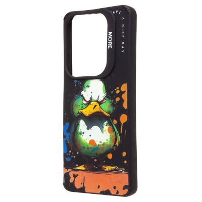 Чехол-накладка для Infinix Hot 40 (утка) (черный) - SC335 Чехол-накладка для Infinix Hot 40 (утка) (черный) - SC335