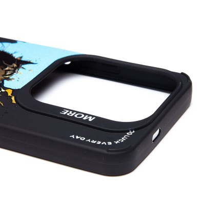 Чехол-накладка для Infinix Hot 40 (черный кот) (черный) - SC335