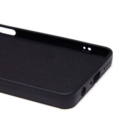 Чехол-накладка для Infinix Hot 40 (черный кот) (черный) - SC335