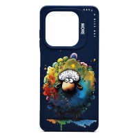 Чехол-накладка для Infinix Hot 40i (овечка) (темно-синий) - SC335 Чехол-накладка для Infinix Hot 40i (овечка) (темно-синий) - SC335