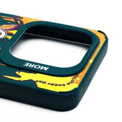 Чехол-накладка для Infinix Hot 40i (собака) (темно-зеленый) - SC335