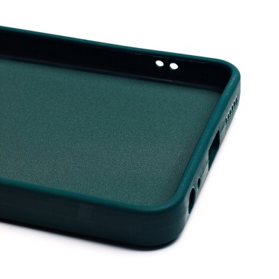 Чехол-накладка для Infinix Smart 8 (медведь) (темно-зеленый) - SC335