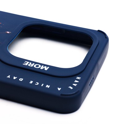 Чехол-накладка для Infinix Smart 8 (овечка) (темно-синий) - SC335