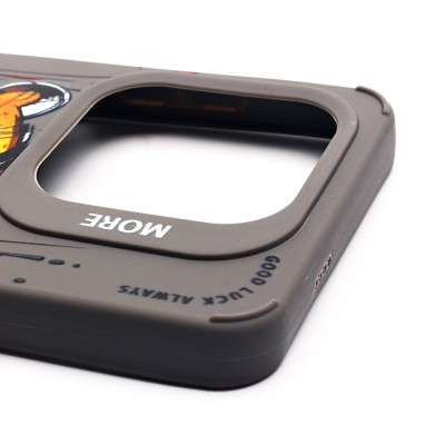 Чехол-накладка для Infinix Smart 8 (тигр) (серый) - SC335