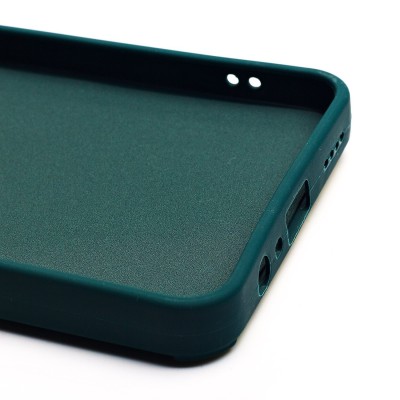 Чехол-накладка для Realme Note 50 (собака) (темно-зеленый) - SC335