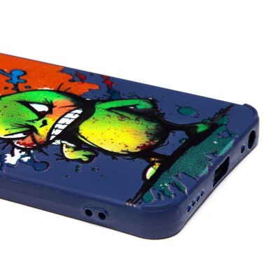 Чехол-накладка для Realme C67 4G (заяц) (темно-синий) - SC335