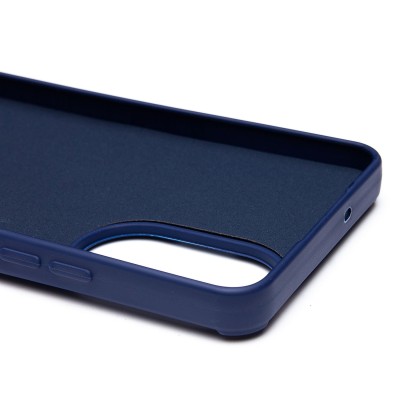 Чехол-накладка для Realme C67 4G (заяц) (темно-синий) - SC335