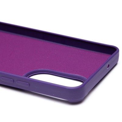 Чехол-накладка для Realme C67 4G (кот) (фиолетовый) - SC335