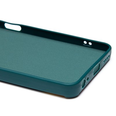 Чехол-накладка для Realme C67 4G (медведь) (темно-зеленый) - SC335