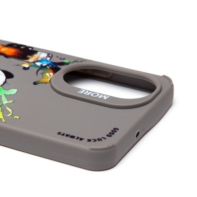 Чехол-накладка для Realme C67 4G (панда) (серый) - SC335