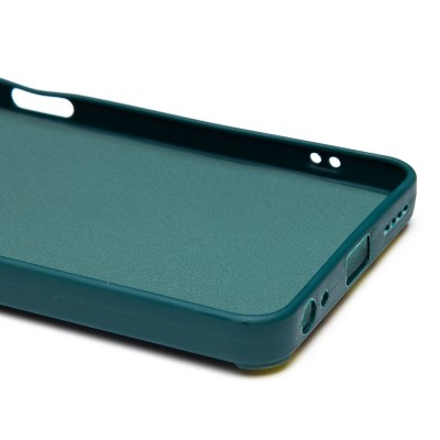 Чехол-накладка для Realme C67 4G (собака) (темно-зеленый) - SC335