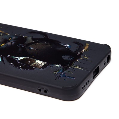 Чехол-накладка для Realme C67 4G (черный кот) (черный) - SC335